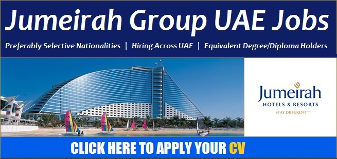 Jumeirah Hotel and Resorts Careers