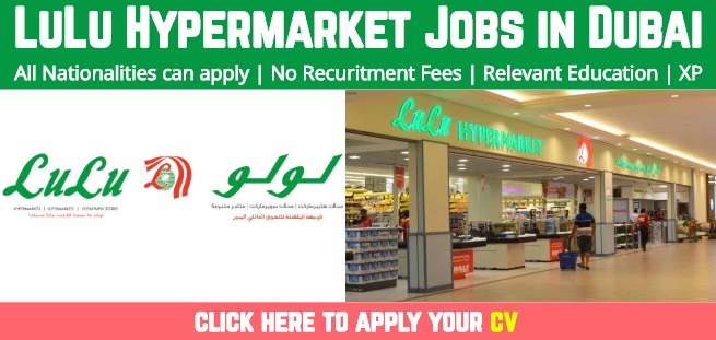 Lulu Hypermarket Careers January 2022-Latest Jobs In Dubai, UAE'