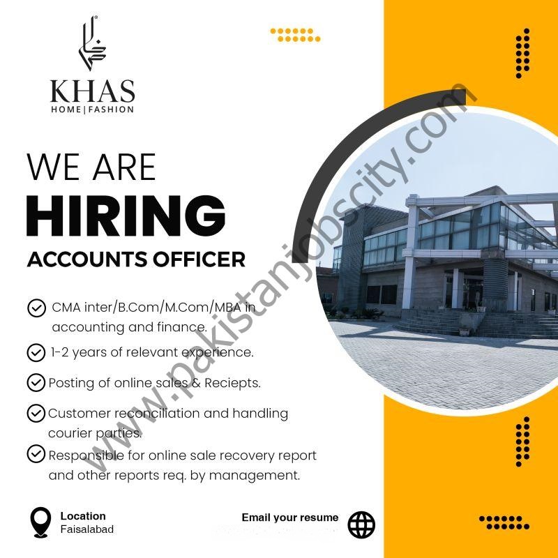 Khas Stores Jobs 10 Nov 2023